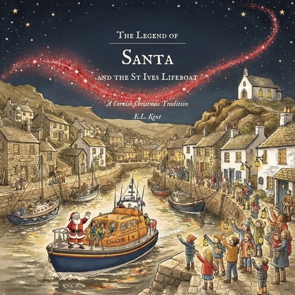 Santa_Legend_600 Front Cover The Legend of Santa and the St Ives Lifeboat